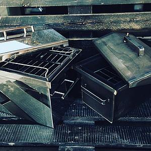 Коптильня | 1,5 мм | 400х300х350 | С гидрозатвором