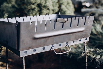 Мангал "Огонек" на 10 шампуров 3 мм.