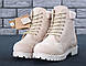 Женские ботинки Тимберленд цвет пудра (Женские ботинки Timberland 36-41), фото 7