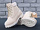 Женские ботинки Тимберленд цвет пудра (Женские ботинки Timberland 36-41), фото 10
