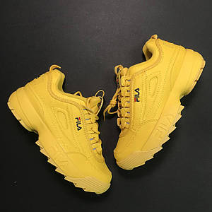 Кроссовки Fila Disruptor 2 Full Yellow