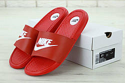 Сланцы Найк красного цвета