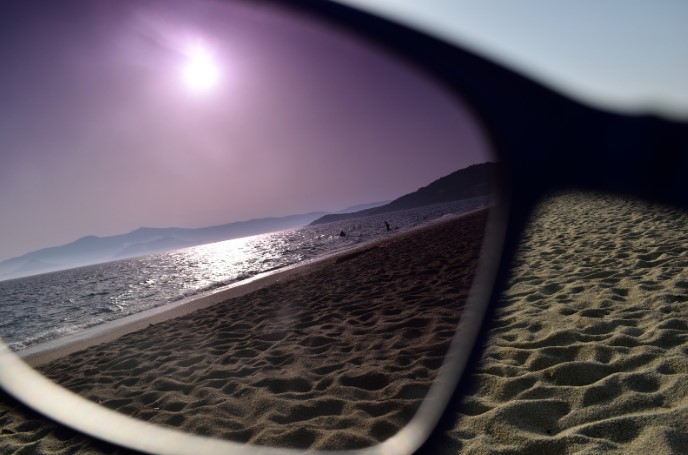 защита глаз в поляризационных очках